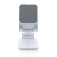 Phone and tablet stand, white
