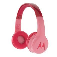 Motorola JR 300 kids wireless safety headphone, pink