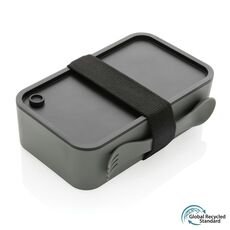 GRS RPP lunch box with spork, grey