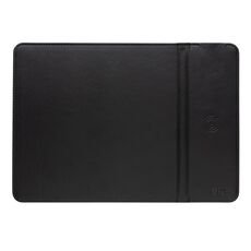 Swiss Peak RCS recycled PU 10W wireless charging mousepad, b