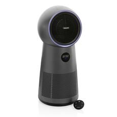 Philips AMF220 3-in-1 Air Purifier, Fan &amp; Heater - Black