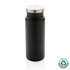RCS Recycled stainless steel vacuum bottle 600ML, black