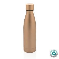 RCS Recycled stainless steel solid vacuum bottle, brown