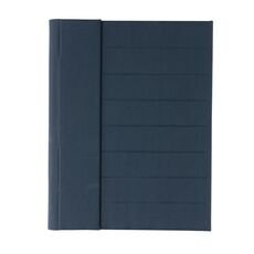 Impact Aware™ A4 portfolio with magnetic closure, navy