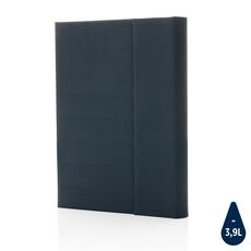 Impact Aware™ A5 notebook with magnetic closure, navy