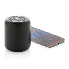RCS certified recycled plastic 5W Wireless speaker, black