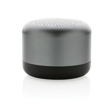 Terra RCS recycled aluminum 5W wireless speaker, grey