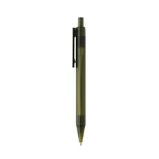 GRS RPET X8 transparent pen, green