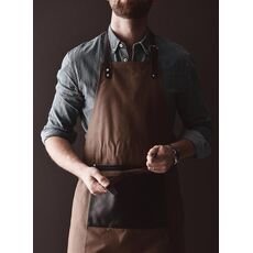 VINGA Casbas Apron, brown