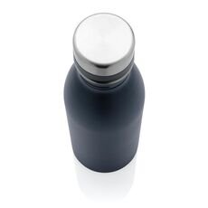 RCS recycled stainless steel deluxe water bottle, navy
