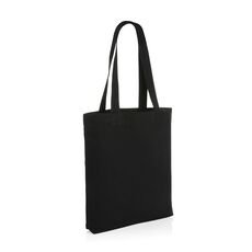 Impact AWARE™ recycled canvas tote bag 285gsm undyed, black