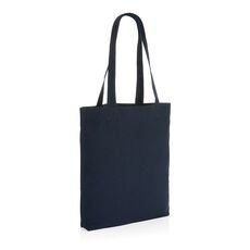 Impact AWARE™ recycled canvas tote bag 285gsm undyed, navy