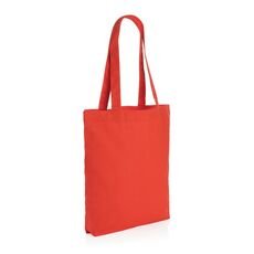 Impact AWARE™ recycled canvas tote bag 285 gsm, red