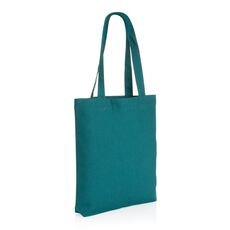 Impact AWARE™ recycled canvas tote bag 285 gsm, verdigris