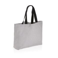 Impact AWARE™ recycled canvas large tote 240 gsm undyed, grey