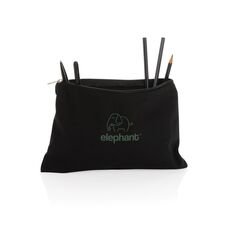 Impact AWARE™ 285 gsm rcanvas pencil case undyed, black