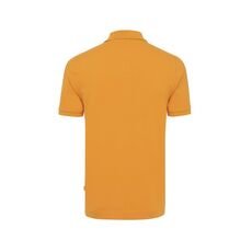 Iqoniq Yosemite recycled cotton pique polo, orange