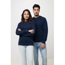 Iqoniq Zion recycled cotton crew neck, navy