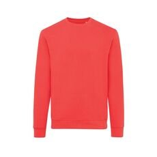 Iqoniq Zion recycled cotton crew neck, red