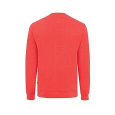Iqoniq Zion recycled cotton crew neck, red