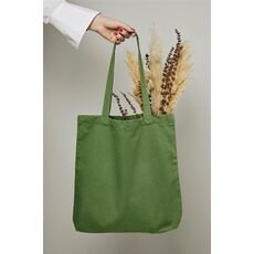 VINGA Canvas bag gots, green