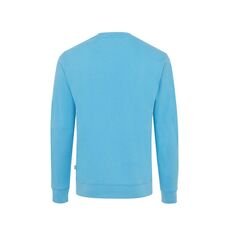 Iqoniq Zion recycled cotton crew neck, blue