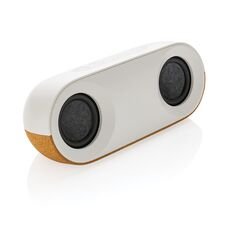 Oregon RCS recycled plastic and cork 10W speaker, brown