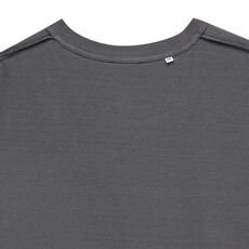 Iqoniq Bryce recycled cotton t-shirt, anthracite