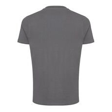 Iqoniq Bryce recycled cotton t-shirt, anthracite