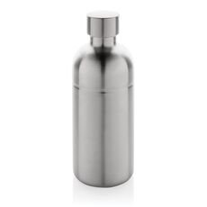 Soda RCS certified re-steel carbonated drinking bottle, silver