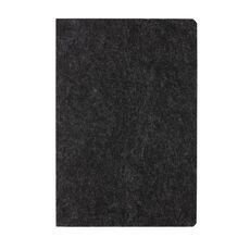 Phrase GRS certified recycled felt A5 notebook, black