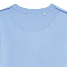 Iqoniq Zion recycled cotton crew neck, sky blue