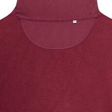 Iqoniq Jasper recycled cotton hoodie, burgundy