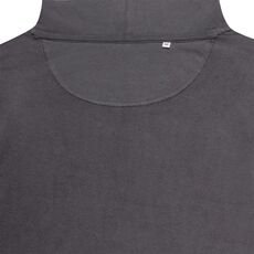 Iqoniq Jasper recycled cotton hoodie, anthracite