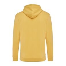 Iqoniq Jasper recycled cotton hoodie, ochre yellow