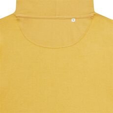 Iqoniq Jasper recycled cotton hoodie, ochre yellow
