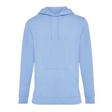 Iqoniq Jasper recycled cotton hoodie, sky blue