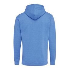 Iqoniq Torres recycled cotton hoodie undyed, heather blue