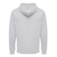 Iqoniq Abisko recycled cotton zip through hoodie, heather grey