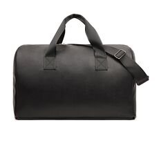 VINGA Bermond RCS recycled PU weekend bag, black