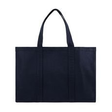VINGA Hilo AWARE™ recycled canvas maxi tote bag, navy