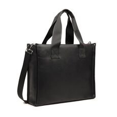VINGA Bermond RCS recycled PU tote bag, black