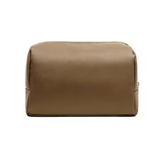 VINGA Bermond RCS recycled PU toiletry bag, brown