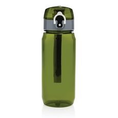 Yide RCS Recycled PET leakproof lockable waterbottle 600ML, green