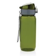 Yide RCS Recycled PET leakproof lockable waterbottle 600ML, green