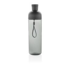 Impact RCS recycled PET leakproof water bottle 600ML, black