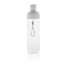 Impact RCS recycled PET leakproof water bottle 600ML, white