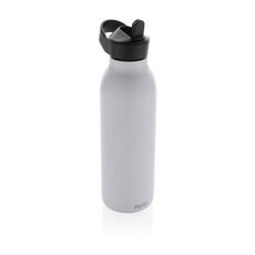 Avira Ara RCS Re-steel fliptop water bottle 500ML, white