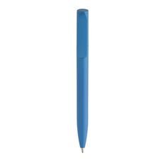 Pocketpal GRS certified recycled ABS mini pen, sky blue
