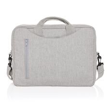 Laluka AWARE™ recycled cotton 15.4 inch laptop bag, grey